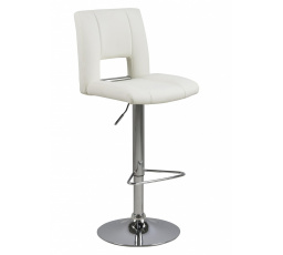 Sylvia bárszék fehér/króm