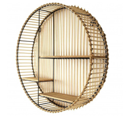 Kerek függőpolc Bali boho