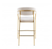 H3-FX bárszék, bézs / arany
