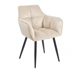 ELŐVÉTEL -15% 30-ig.09 ! Velvet szék bézs K40-FXJG