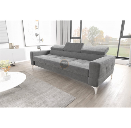 SOFA TOSCANIA III 250 CM - Odcienie szarości