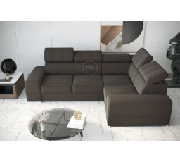 NAROŻNIK ROYAL II 280×210 - prawa , Odcienie brązowego
