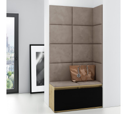 EMI 2 előszobafal, Trinity 05/Artisan + fekete