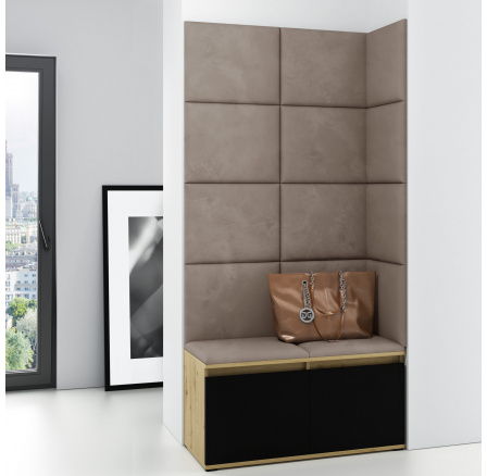 EMI 2 előszobafal, Trinity 05/Artisan + fekete