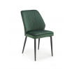 Étkezőszék K-432, zöld Velvet - Utolsó 2 db raktáron