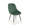 Étkezőszék K437, sötétzöld