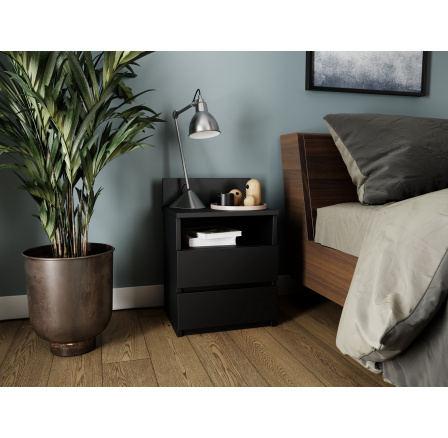 Éjjeliszekrény PUNA M1 Fekete