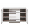 BLANCO 06 sosna śnieżna/MDF new grey - komoda