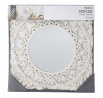Macrame tükör 55 cm bézs