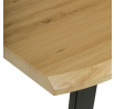 Jídelní stůl 140x80cm, mdf, divoký dub, HT-F4214 OAK