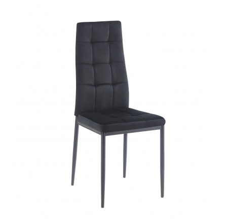 ELŐVÉTEL -15% 26-ig.08 ! Velvet szék fekete K29-FXJG