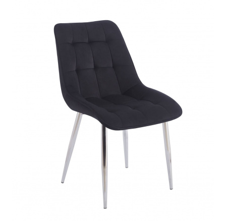 ELŐVÉTEL -15% 02-ig.03 ! Velvet szék - Riviera 100 fekete J262-1 (S) ELŐVÉTEL -15% 02-ig.03 ! Velvet szék - Riviera 100 fekete J262-1 (S)