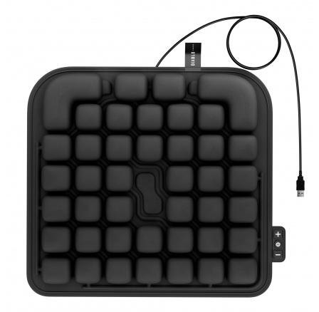 DIABLO CHAIRS Air Masszázspárna fekete H45*SZ480*M460