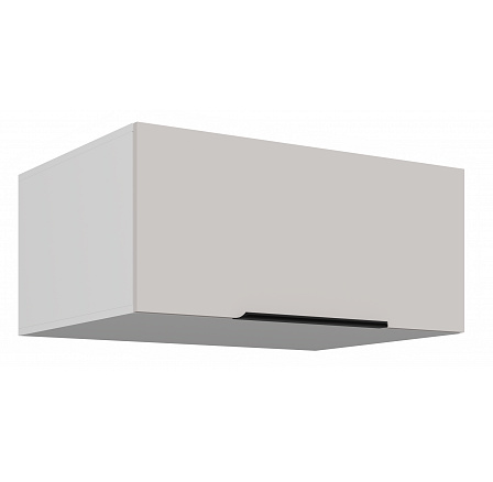 Horní skříňka COMBO - 80 G-72 2F, Bílá/Kašmír