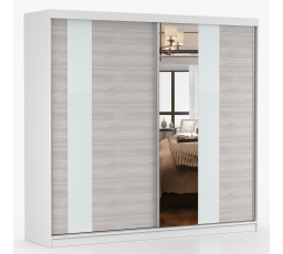 MULTI 32 gardróbszekrény - 233 cm, Fehér/Kathult