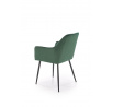 Étkezőszék K558, Zöld/Fekete