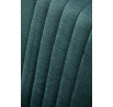 MEMORY krzesło heban / tap: MONOLITH 37 (c.zielony)