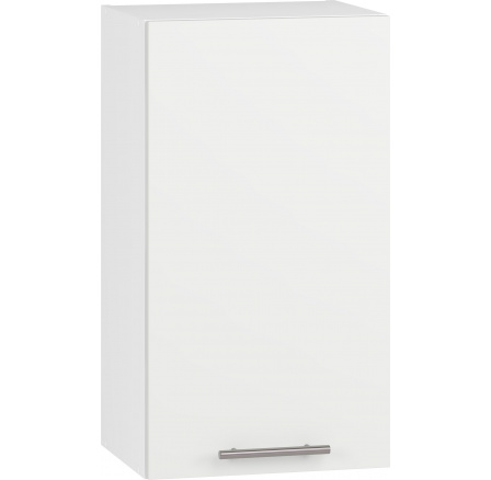 Konyhai felső szekrény VENTO G-40/72, Fehér/Fehér matt