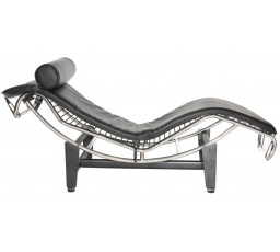 LC4 nyugágy fekete bőr TP