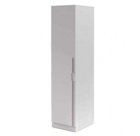 BRAGA 5 szekrény szürke, fém fogantyúval