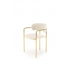 K537 étkezőszék, Krém/Arany