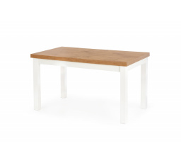 TIAGO étkezőasztal 140-220, lancelot tölgy/fehér