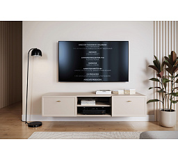 LORINI RTV 150 2SZ - cashmere / T-bar złoty / wisząca