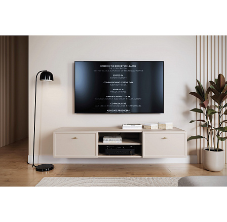 LORINI RTV 150 2SZ - cashmere / T-bar złoty / wisząca LORINI RTV 150 2SZ - cashmere / T-bar złoty / wisząca
