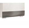 BLANCO 03 sosna śnieżna/MDF new grey - regał