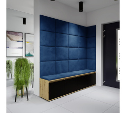 EMI 3 előszobafal, Trinity 31/Artisan+fekete