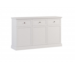 LUCCA K3D3S komód, Fehér