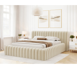 Carilla Bed + Metal Frame/Gas Lift/Storage 160x200 Monolith 04 1