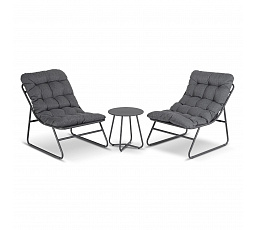 Zestaw Mebli Ogrodowych NIKEA Szary