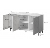 MARMO komoda KOM150/3D biały