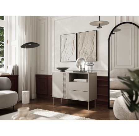 TRESSE 1D2S komód, bézs