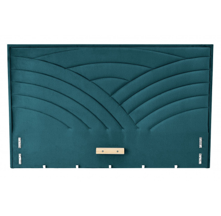 MODULO W3 160 ágy - Fejvég, Sötétzöld Monolith 37