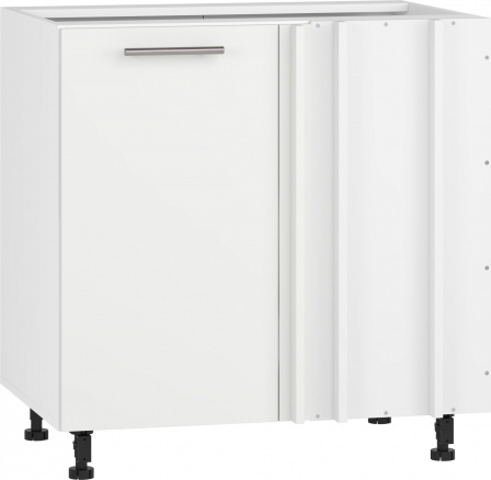 VENTO DN-100/82 alsó konyhaszekrény, fehér matt