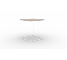 Adina kávézóasztal Fehér+Sonoma