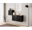 Raftt Wall Cabinet Czarny 40x40 Not applicable