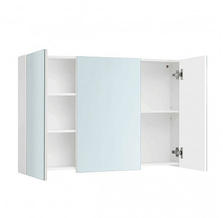Tükrös szekrény, MDF, fehér, AZR-E1132 WT Tükrös szekrény, MDF, fehér, AZR-E1132 WT