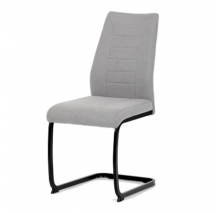 Jídelní židle, hnědá, látka, DCL-438 LAN2