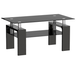 Fekete dohányzóasztal A08-2-H-55