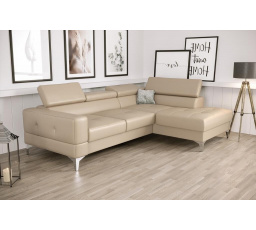 NAROŻNIK TOSCANIA MINI SKÓRA NATURALNA 170x250 CM - Skóry naturalne - Wybierz swój kolor , prawa