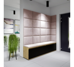 EMI 3 előszobafal, Trinity 19/Artisan+fekete