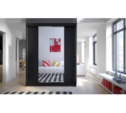 Šatní skříň CAMILA III 150, Černá