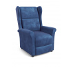 AGUSTIN 2 dönthető fotel, kék
