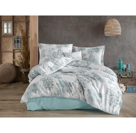 Saténový povlak na polštář Rosalina mint 50x70