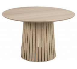 Christo asztal 120 cm fehérített tölgy