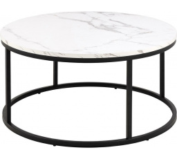 Spiro dohányzóasztal fehér/fekete