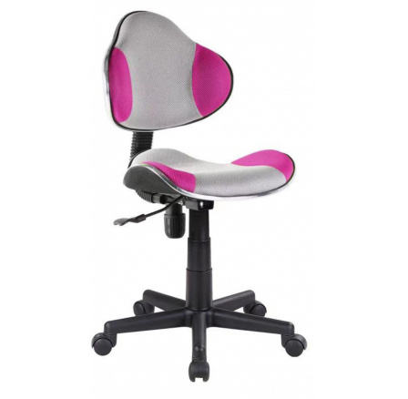 QZY-G2B Forgószék rózsaszín/szürke FB9-FX